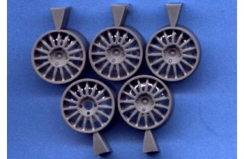 Wheels – O.Z. 18‘‘ ( 15 spoke / 4 screw ) 3D print / 5 pcs 1/24